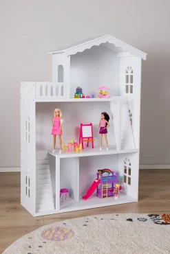 Dukker & Bamser-AliceFox Alice & Fox Dukkehus, Hvid