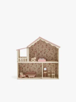 Legetøj Til Børn På 0-10 År|Dukker & Bamser-AliceFox Alice & Fox Dukkehus med Møbler