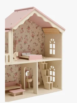 Legetøj Til Børn På 0-10 År|Dukker & Bamser-AliceFox Alice & Fox Dukkehus med Møbler