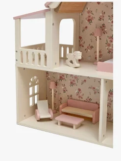 Legetøj Til Børn På 0-10 År|Dukker & Bamser-AliceFox Alice & Fox Dukkehus med Møbler