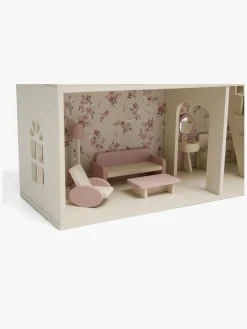 Legetøj Til Børn På 0-10 År|Dukker & Bamser-AliceFox Alice & Fox Dukkehus med Møbler