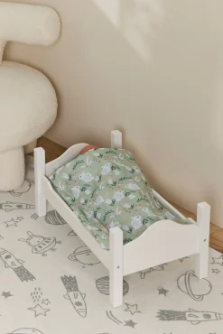 Dukker & Bamser-AliceFox Alice & Fox Dukkeseng, Hvid