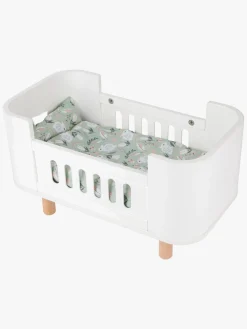 Dukker & Bamser-AliceFox Alice & Fox Dukkeseng inkl. Madras, Hvid