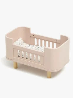 Dukker & Bamser-AliceFox Alice & Fox Dukkeseng inkl. Madras, Pink Lyserød/Hvid