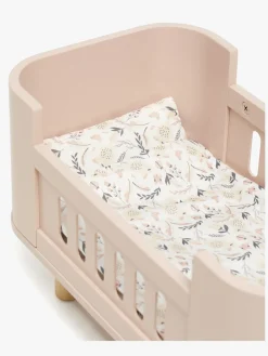 Dukker & Bamser-AliceFox Alice & Fox Dukkeseng inkl. Madras, Pink Lyserød/Hvid