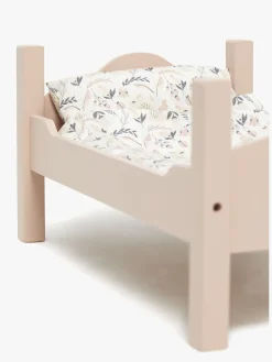 Dukker & Bamser-AliceFox Alice & Fox Dukkeseng, Pink Lyserød/Hvid