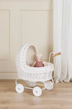 Dukker & Bamser-AliceFox Alice & Fox Dukkevogn, Hvid