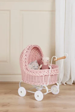 Dukker & Bamser-AliceFox Alice & Fox Dukkevogn, Lyserød Lyserød