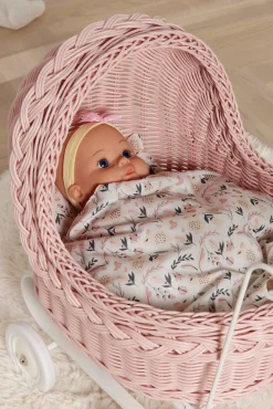 Dukker & Bamser-AliceFox Alice & Fox Dukkevogn, Lyserød Lyserød