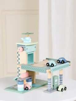 Legetøjsbiler & -Fartøjer-AliceFox Alice & Fox Garage, Blå