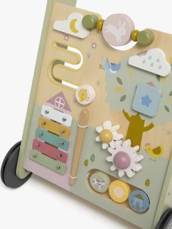 Babylegetøj-AliceFox Alice & Fox Gåvogn Bondegård, Grøn Grøn