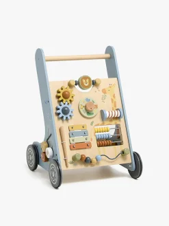 Babylegetøj-AliceFox Alice & Fox Gåvogn Safari, Blå Flerfarvet