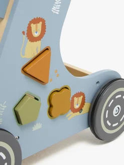 Babylegetøj-AliceFox Alice & Fox Gåvogn Safari, Blå Flerfarvet