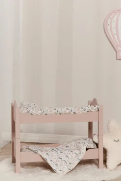 Dukker & Bamser-AliceFox Alice & Fox Køjeseng, Pink Lyserød