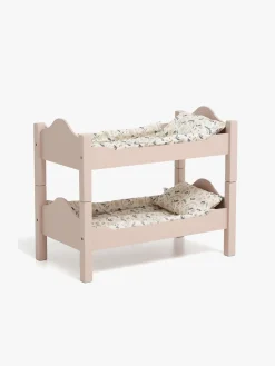 Dukker & Bamser-AliceFox Alice & Fox Køjeseng, Pink Lyserød