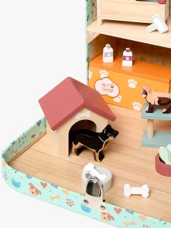 Dukker & Bamser-AliceFox Alice & Fox Kuffert Dukkehus, Blå Blå