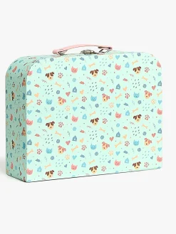 Dukker & Bamser-AliceFox Alice & Fox Kuffert Dukkehus, Blå Blå