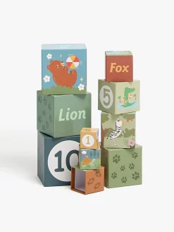 Babylegetøj-AliceFox Alice & Fox Stabeltårn Safari