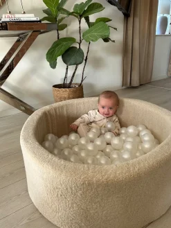 Boldbassiner-AliceFox Alice & Fox TEDDY Boldbassin 30x90, Cremefarvet Beige