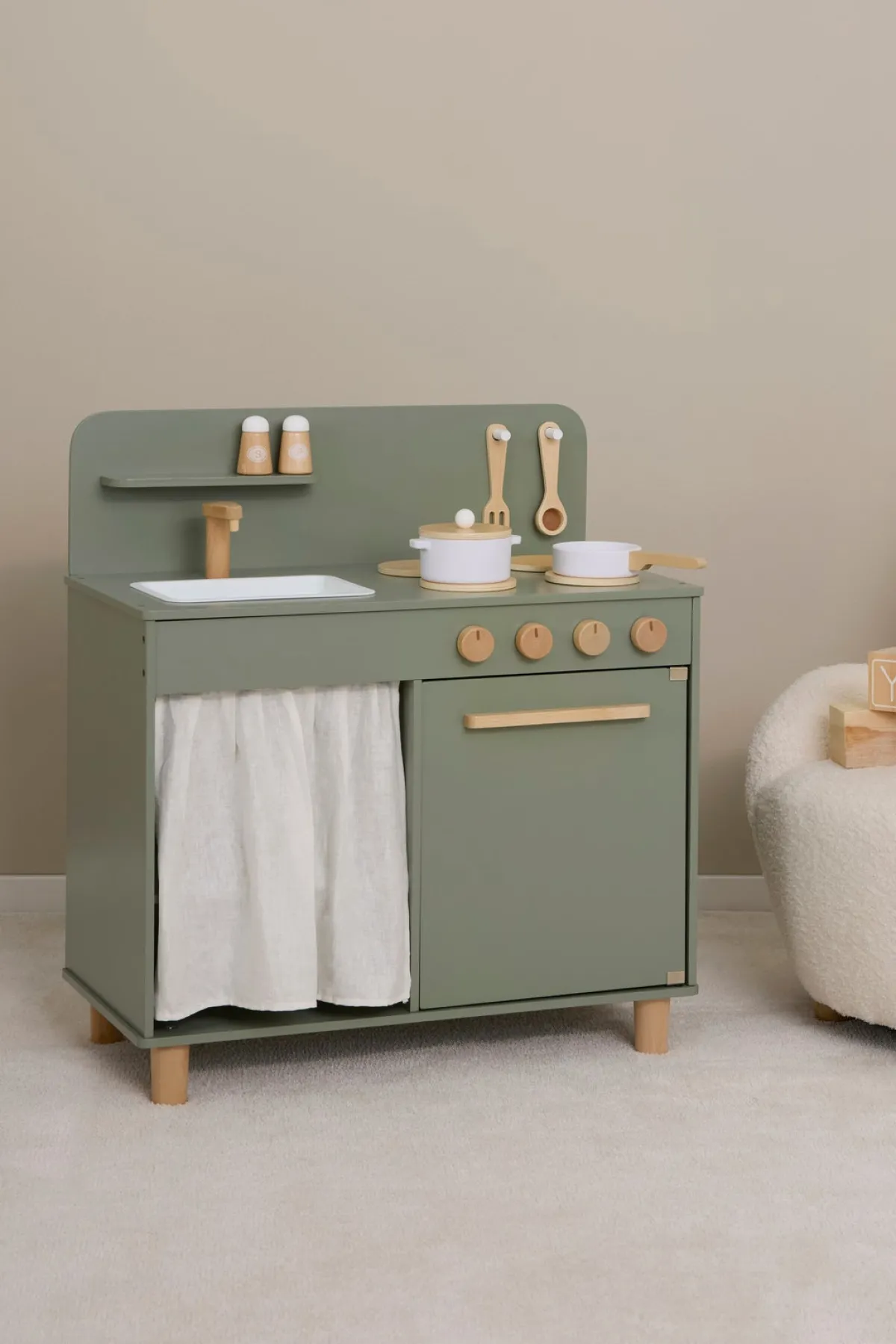 Rolleleg-AliceFox Alice & Fox Vintage Legekøkken, Mintgrøn Grøn