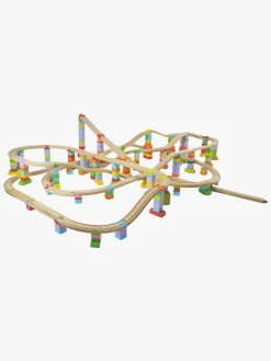 Togbaner & Legeborde-AlphaBoosterZ Alpha BoosterZ Track Connectors All In One Block Box Premium Byggesæt 187 Dele