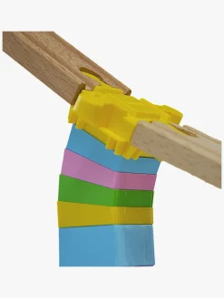 Togbaner & Legeborde-AlphaBoosterZ Alpha BoosterZ Track Connectors Steeper Byggesæt 20 Dele