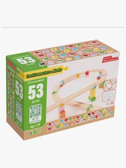 Togbaner & Legeborde-AlphaBoosterZ Alpha BoosterZ Track Connectors All In One Block Box Medium Byggesæt 53 Dele