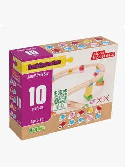 Togbaner & Legeborde-AlphaBoosterZ Alpha BoosterZ Track Connectors Small Trial Byggesæt 10 Dele