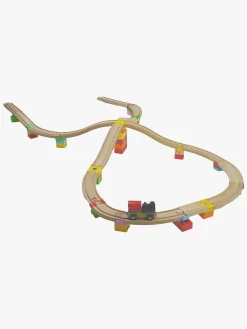 Togbaner & Legeborde-AlphaBoosterZ Alpha BoosterZ Track Connectors All In One Block Box Small Byggesæt 38 Dele