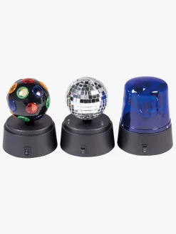 Børnefødselsdag-Alrico Diskolamper 11 cm 3-Pak