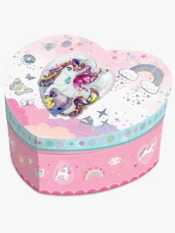 Babylegetøj-Alrico Spilledåse Enhjørning 15 cm