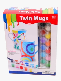 Kreativt Legetøj-Alrico Twin Mugs Malesæt