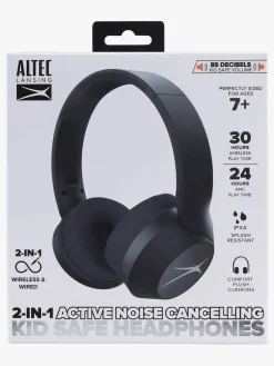 Elektronik & Media-AltecLansing Altec Lansing Høretelefoner Trådløse ANC 2-i-1, Sort
