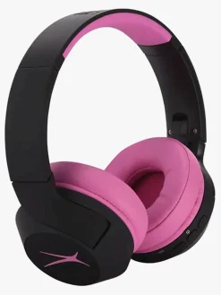 Elektronik & Media-AltecLansing Altec Lansing Høretelefoner Trådløse ANC 2-i-1, Pink Lyserød/Sort
