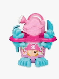 Udelegetøj-Androni Pirate Sandlegetøj, Lyserød/Blå