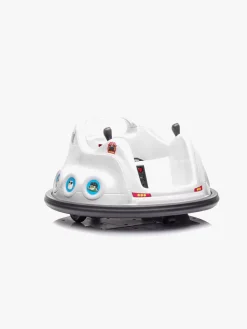 Elbiler & -Køretøjer-AngryBirds Angry Birds Bumper Elbil, Hvid