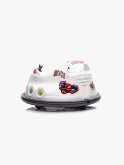 Elbiler & -Køretøjer-AngryBirds Angry Birds Bumper Elbil, Hvid