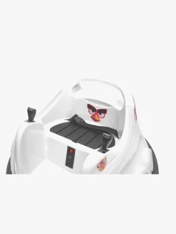 Elbiler & -Køretøjer-AngryBirds Angry Birds Bumper Elbil, Hvid