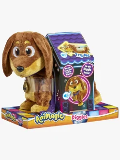 Interaktivt Legetøj-Animagic Diggles Interaktiv Hund