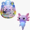 Legetøjsfigurer-Animagic Let'S Glo Axolotl Pastel Glow In The Dark Figur