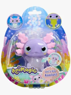 Legetøjsfigurer-Animagic Let'S Glo Axolotl Pastel Glow In The Dark Figur