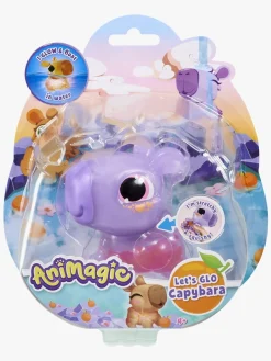 Legetøjsfigurer-Animagic Let'S Glo Figur Kapivar, Lilla