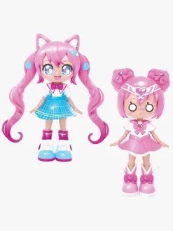 Dukker & Bamser-Animakii Dukkesæt Magisk Pige & Flagermus