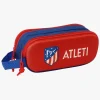 Kreativt Legetøj-AtleticoMadrid Atletico Madrid 3D Dobbelt Penalhus Atleti, Rød