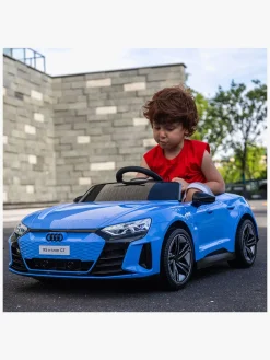 Elbiler & -Køretøjer-Audi RS e-tron GT Elbil med Firhjulstræk, Blå Blå