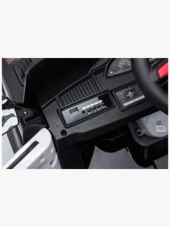 Elbiler & -Køretøjer-Azeno Elbil Politibil SUV 12V, Sort