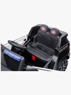 Elbiler & -Køretøjer-Azeno Elbil Politibil SUV 12V, Sort