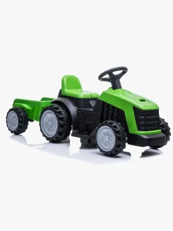 Elbiler & -Køretøjer-Azeno Eltraktor m. Anhænger, Grøn