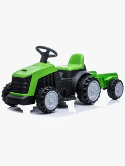 Elbiler & -Køretøjer-Azeno Eltraktor m. Anhænger, Grøn