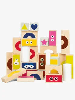 Trælegetøj|Babylegetøj-Babblarna Byggeklodser 30 stk
